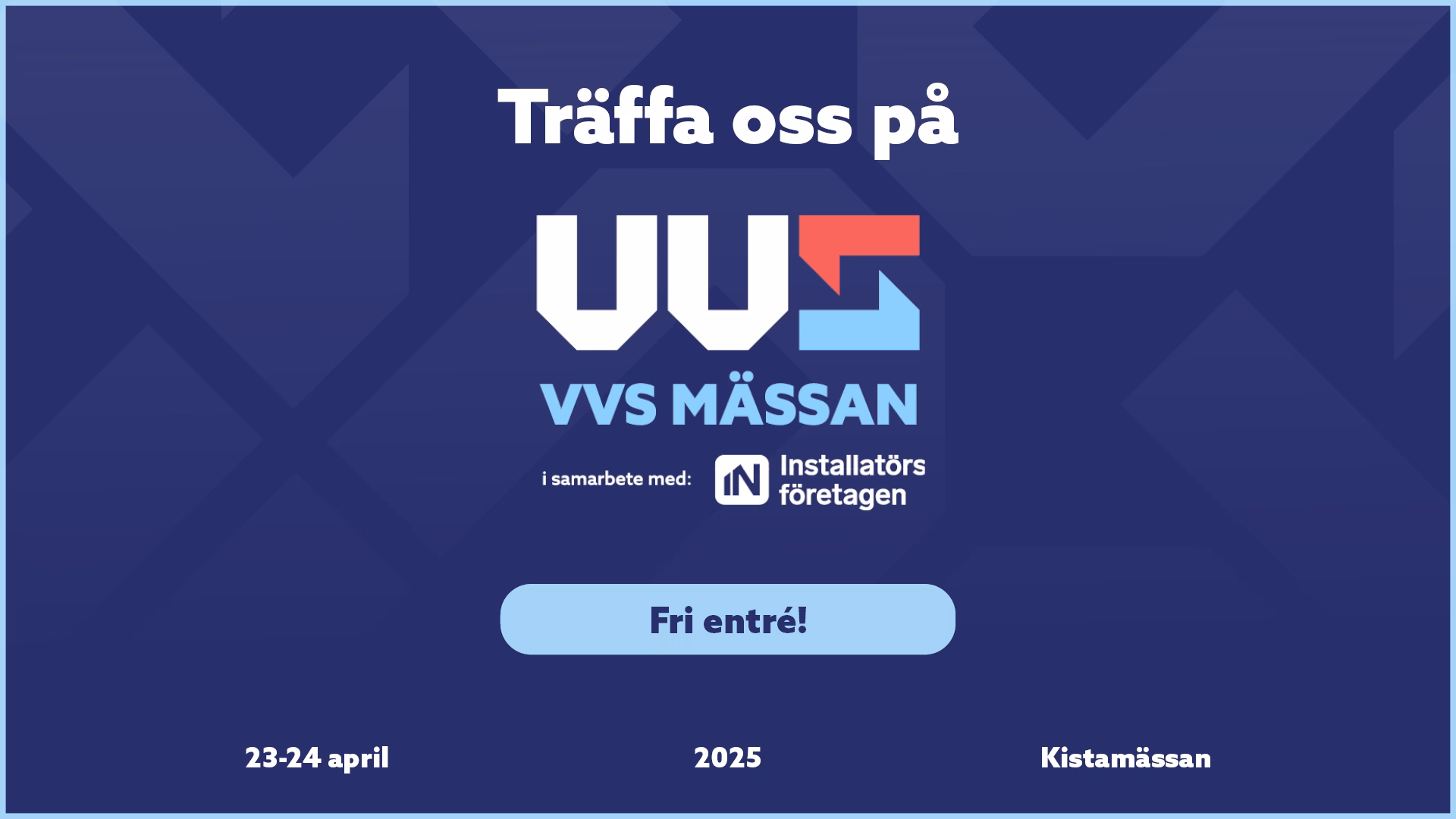 VVS-mässan i Kista